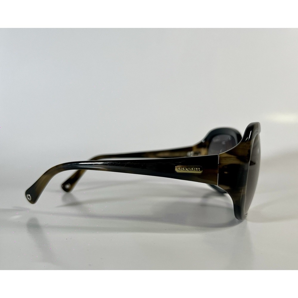 Vintage Coach brown tortoiseshell S2006 women's sunglasses - Picture 3 of 8